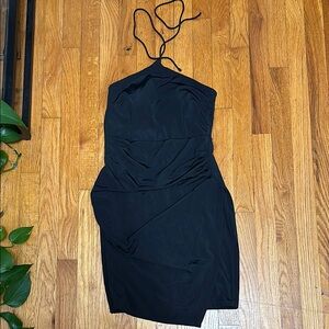 Black Halter Dress
